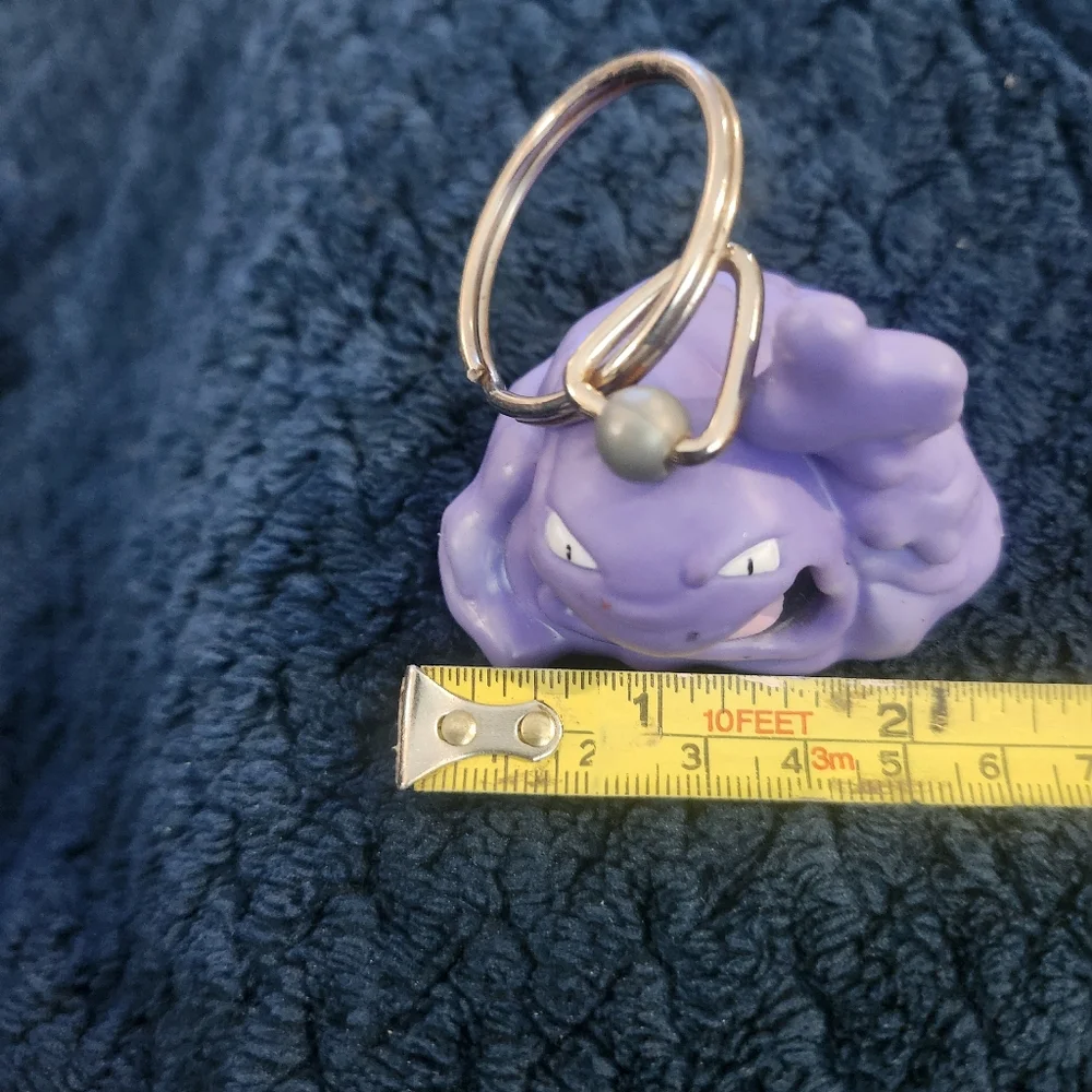 Purple Pokemon Muk Keychain 1999